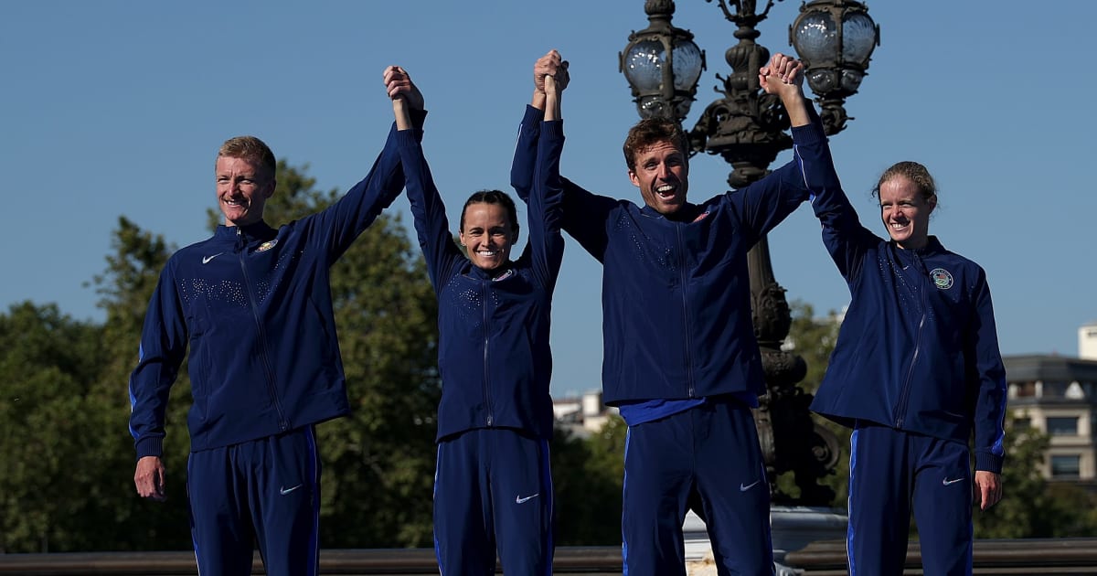 USA Triathlon U.S. Triathlon Mixed Relay Team Earns Silver at Paris